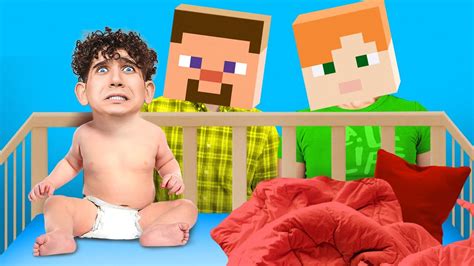 Fui Adoptado Por La Familia Minecraft El Mat N Se Enamor De Una