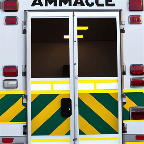 Back Doors Of An Ambulance Graphic · Creative Fabrica