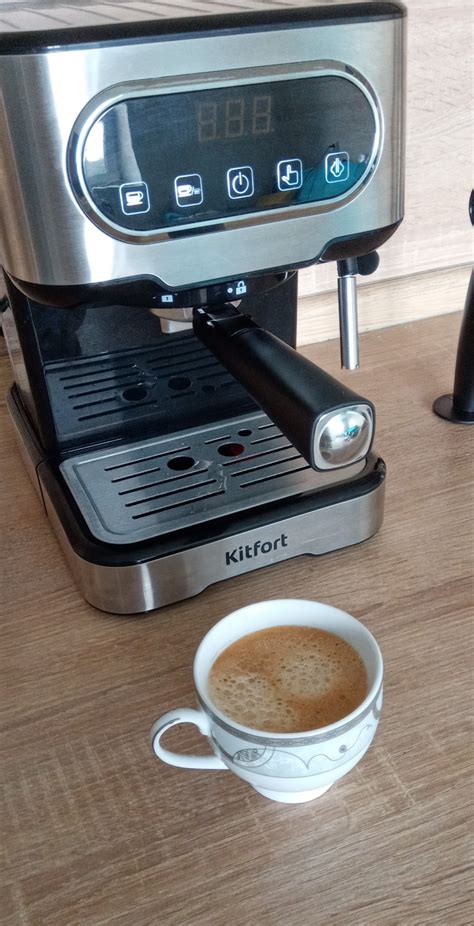 Обзор от покупателя на Кофеварка Kitfort КТ-765 рожкового типа ...