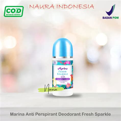 Marina Anti Perspirant Deodorant Fresh Sparkle 50ml Lazada Indonesia