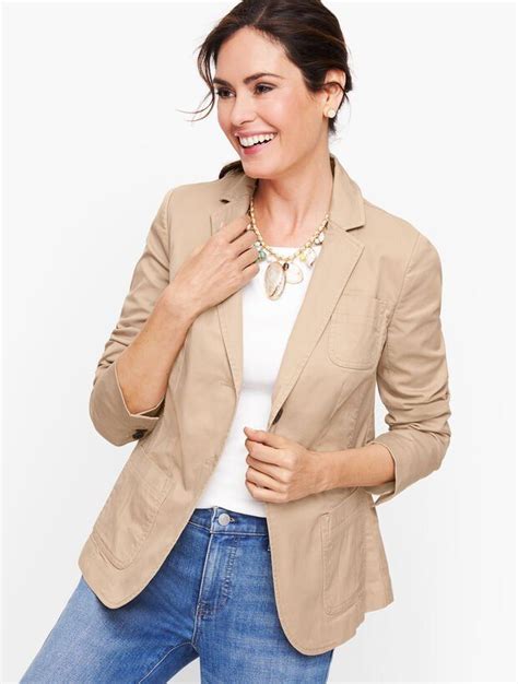 Shop Talbots For Modern Classic Womens Styles Youll Be A Standout In Our Summer Blazer