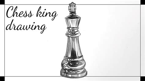 Chess King Drawing