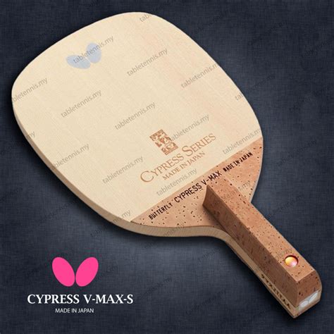 Butterfly Cypress V Max S Kiso Hinoki Table Tennis All Wood Blade Ping