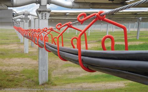 Cab Cable Rings And Saddles For Solar Pv Arrays