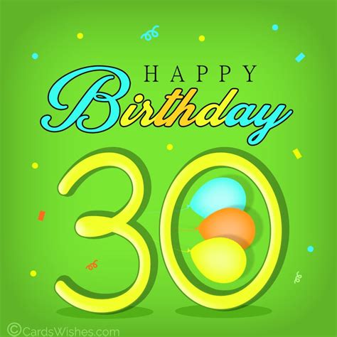 Happy 30th Birthdaywishesquotes And Messages For Your 42 Off