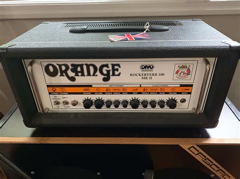 Orange Rockerverb 100 Mk Ii Divo Embedded Black Reverb