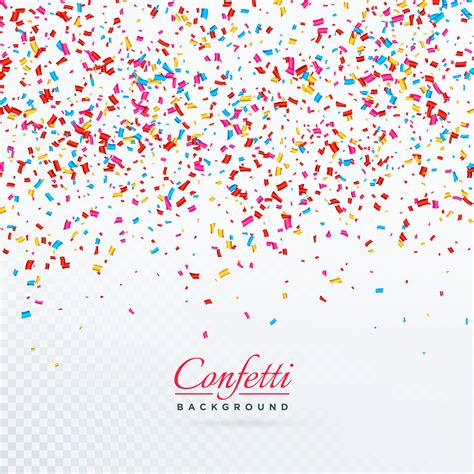 Colorful Falling Confetti Background Design Download Free Vector Art Stock Graphics And Images