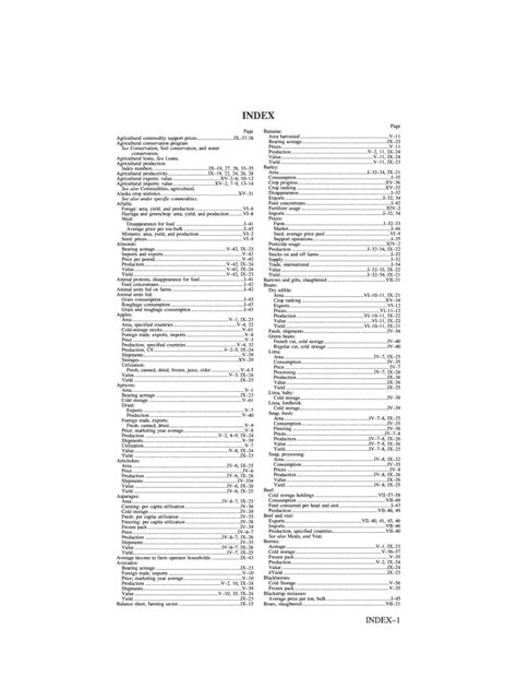 Fillable Online Nass Usda INDEX 1 Nass Usda Fax Email Print PdfFiller