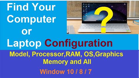 How To Check Your Computer Or Laptop Configuration Windows 10 87 Pc