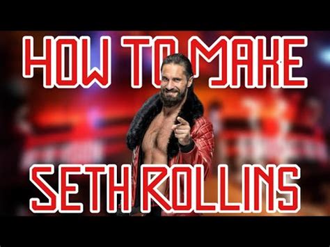 How To Make Seth Rollins In Wrestling Empire Youtube