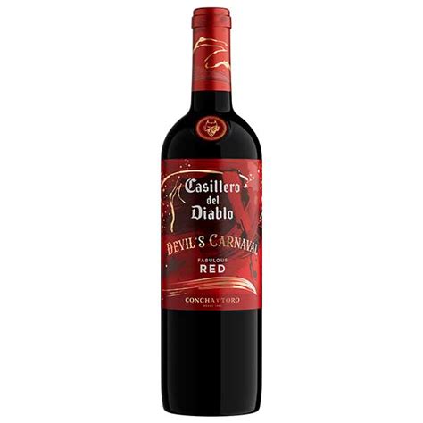 Vino Casillero Del Diablo Devils Carnaval Fabulous Red Ml Licor B