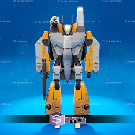 Robotech Vf 1 Super Veritech Valkyrie 3d Printing Model Specialstl