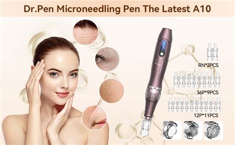 Dr Pen A10 Rechargeable Microneedling Pen Sans Fil Professionnel