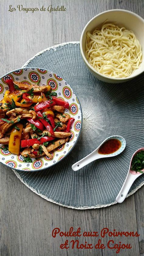 Poulet Aux Poivrons Et Noix De Cajou Les Voyages De Gridelle