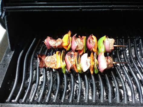 Homemade Beef And Veg Shish Kabobs Rfood