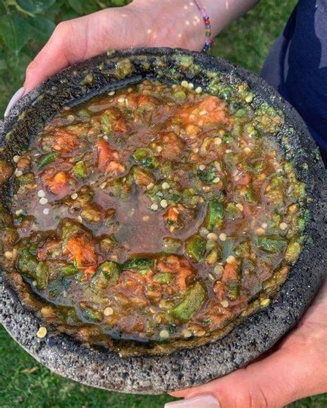 Molcajete Roasted Salsa Easy Recipes