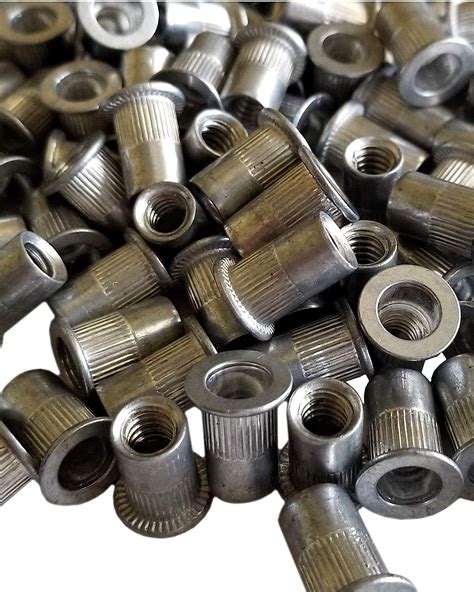 Aluminum Flange Nutserts Rivet Nut Rivnut Nutsert Pcs