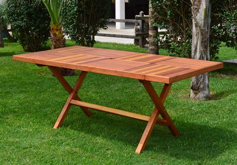 Outdoor Rectangular Folding Table: Custom Table-Top Design