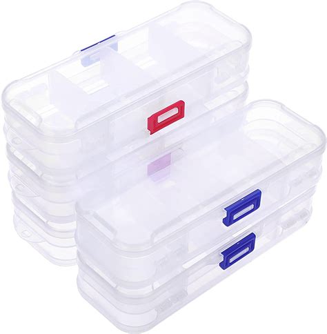 Amazon BTSKY Clear Double Deck School Pencils Box Stationery Box