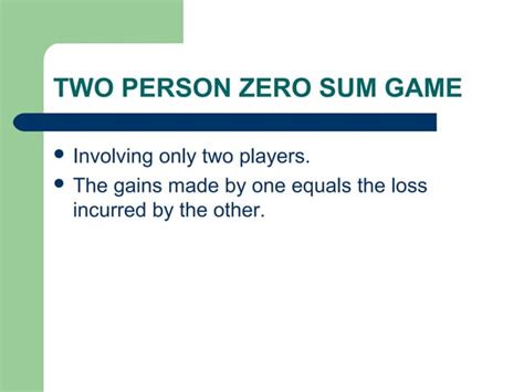 Game Theory PPT