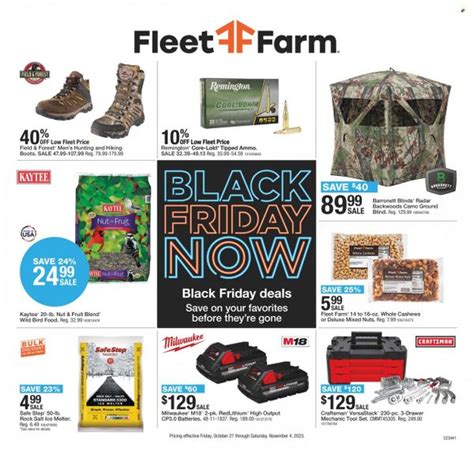 Fleet Farm Ia Mn Nd Wi Weekly Ad Flyer Specials October 27 To November 4 2023