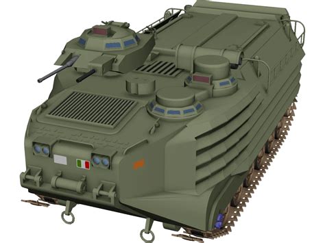 AAV7 3D Model - 3DCADBrowser