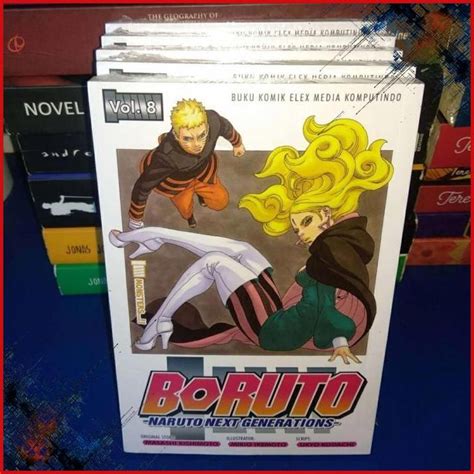 Jual LEL Boruto 8 Naruto Next Generation Segel Original Shopee