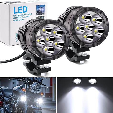 Ourbest 60 W LED Front Lights For Motorcycle 12 60 V White Motorcycle