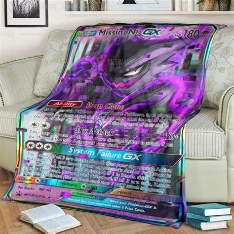 Pokemon Sabrinas Gengar Japanese Ver Blanket Hot Sale