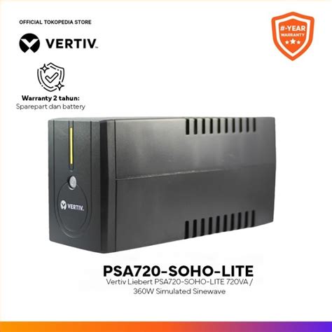 Promo UPS Vertiv Liebert PSA SOHO 720VA 360W 290V AVR PSA720 SOHO LITE