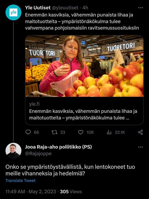 Kasvismafioso on Twitter Näin nämä asiat koetaan Eurajoen