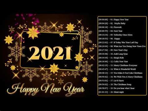 Bästa Nyårslåtar 2022 Gott Nytt år 2022 Engelska Best Happy New