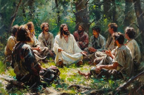 Jésus Christ Et Ses Apôtres Disciples Prophètes étudiants Catholicisme