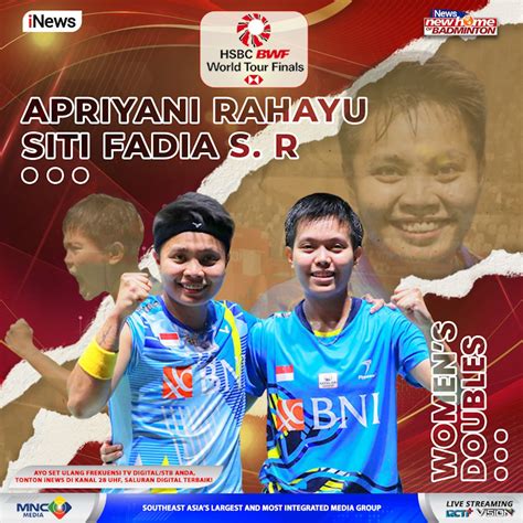 Live Di Inews Dan Mnctv Saksikan Aksi Terbaik Apri Fadia Di Bwf World