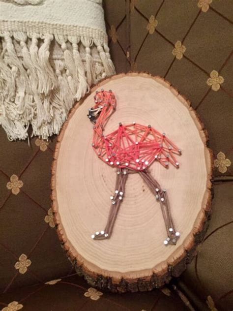 Flamingo String Art