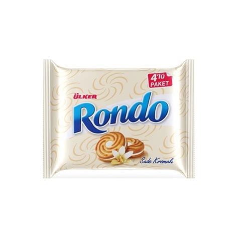 Ülker Rondo Sade Kremalı Bisküvi 272 Gr Fiyatı Taksit Seçenekleri