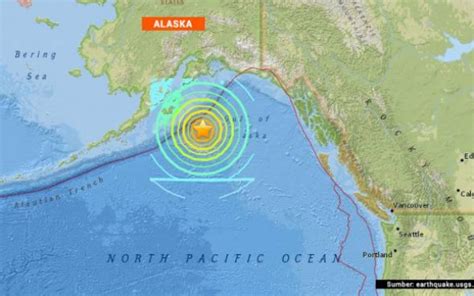 Gempa Bumi Kuat Gegar Alaska Amaran Tsunami Dikeluarkan Iluminasi