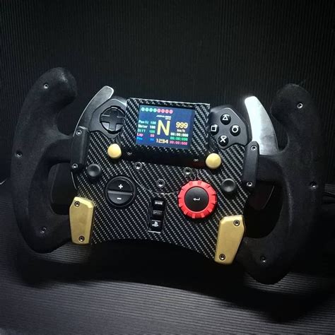 GT Wheel For The Logitech G29 With Simhub Controlled Touchscreen Soon