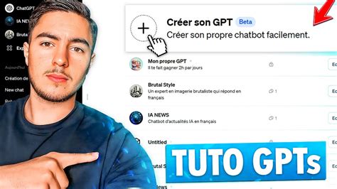 GPTs Présentation et comment créer un Agent GPT personnalisé