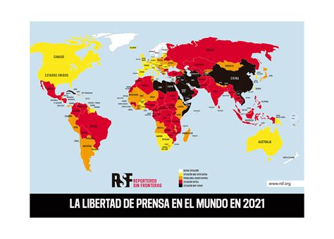 América Latina es el continente donde más se degradó la libertad de prensa Cuba Honduras y
