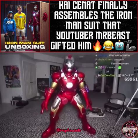 Raphousetv Rhtv On Twitter Kai Cenat Finally Assembles The Iron Man