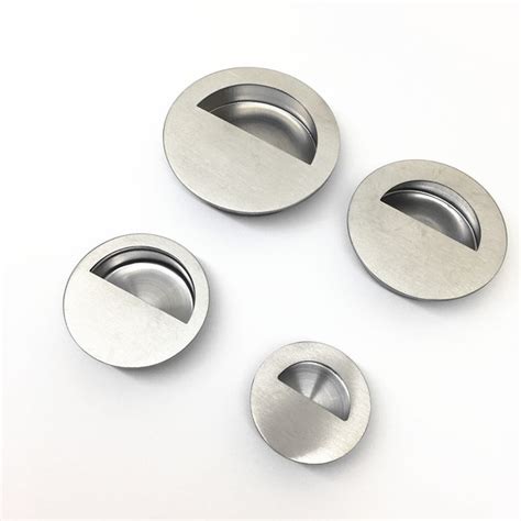 10pcs New Arrival Concealed Pull Handle Recessed Stainless Steel Hidden