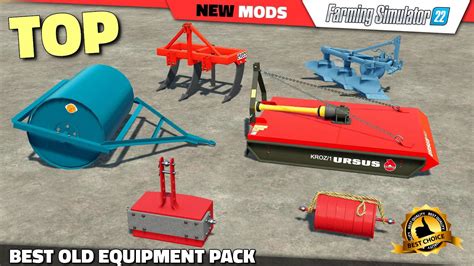 FS22 NEW MODS BEST Old Equipment Pack Farming Simulator 22 Mods