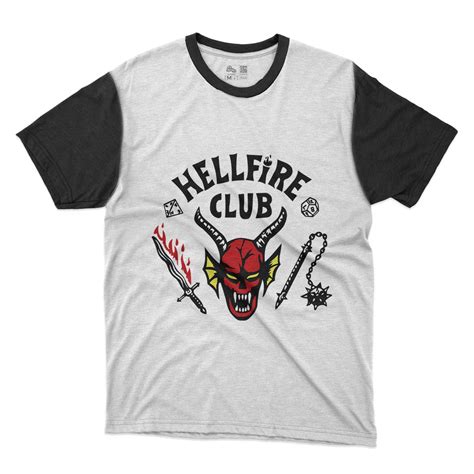 Camiseta Stranger Things Hellfire Club Manga Lupon Gov Ph