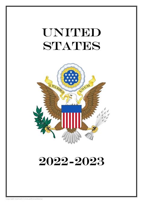 USA United States 2022-2023 Update PDF (DIGITAL) STAMP ALBUM PAGES ...