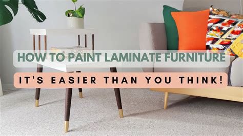 How Do I Paint Plastic Laminate Furniture Mcm Telephone Table Diy