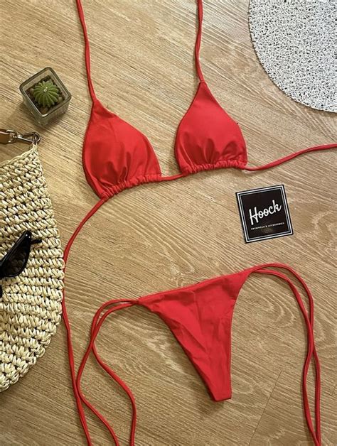 Roter Bikini Gr M Sommer Hit Kaufen Auf Ricardo