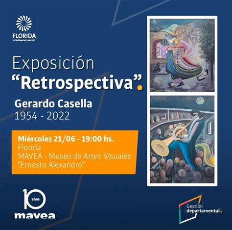 Exposición Retrospectiva Gerardo Casella 1954 2022 IDF