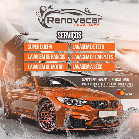 Renovacar Lava Jato On Behance