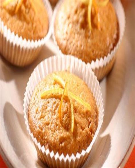 Cakes aux zestes d orange pour 6 personnes Recettes Elle à Table